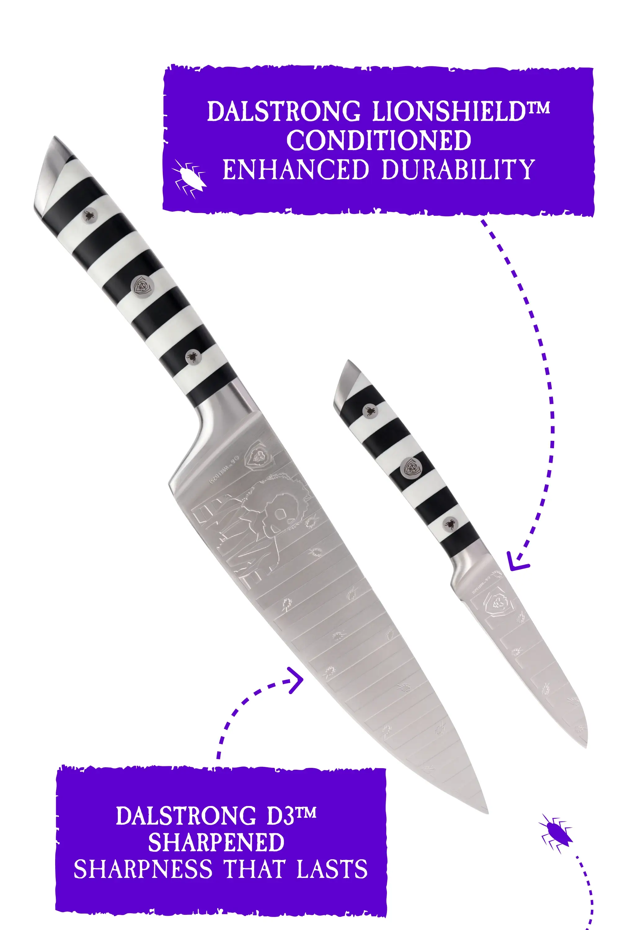 2 Piece Knife Set | Beetlejuice™ Edition | Dalstrong © - Image 4