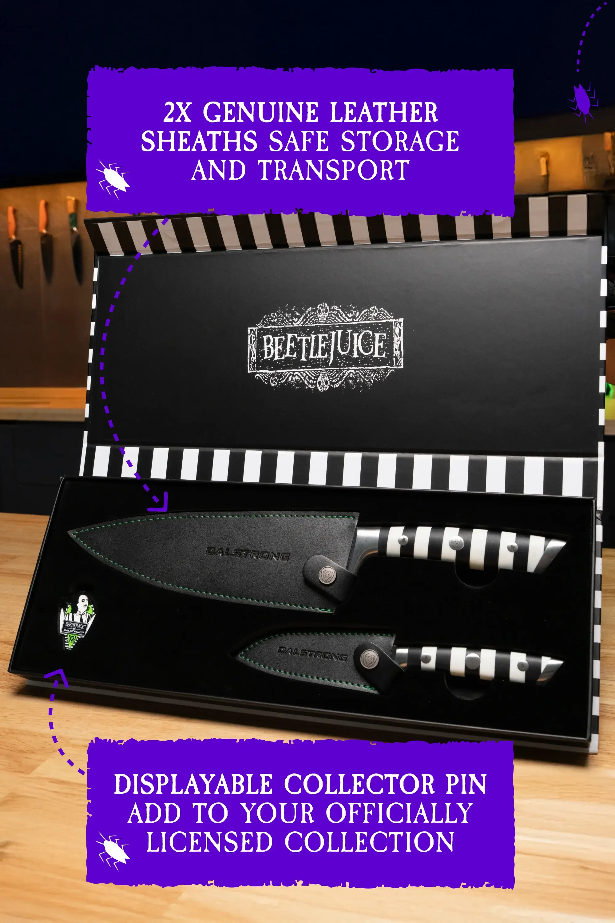 2 Piece Knife Set | Beetlejuice™ Edition | Dalstrong © - Image 8