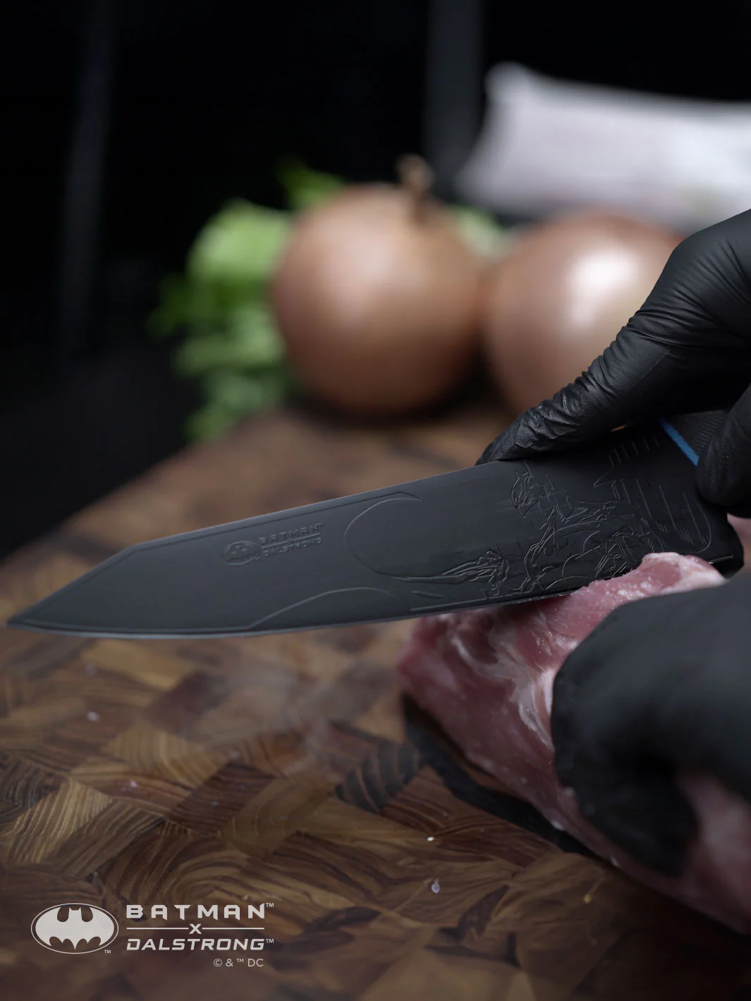 2 Piece Set | 8" Chef's Knife & 3.75" Paring Knife | BATMAN™ Edition | Shadow Black | Dalstrong © - Image 10