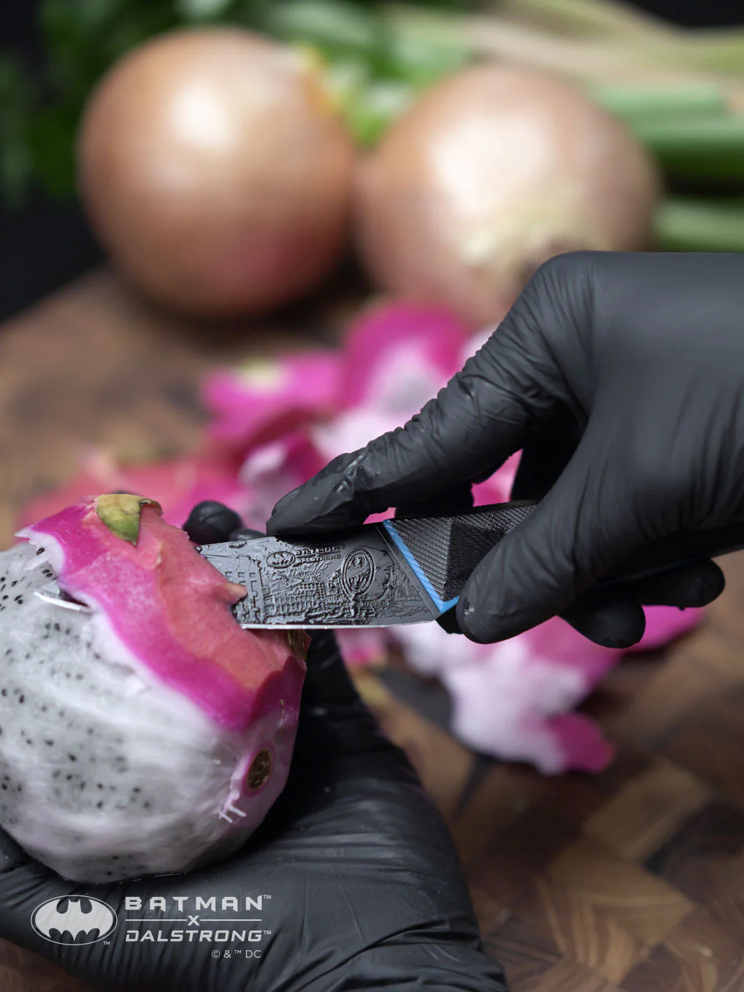2 Piece Set | 8" Chef's Knife & 3.75" Paring Knife | BATMAN™ Edition | Shadow Black | Dalstrong © - Image 11