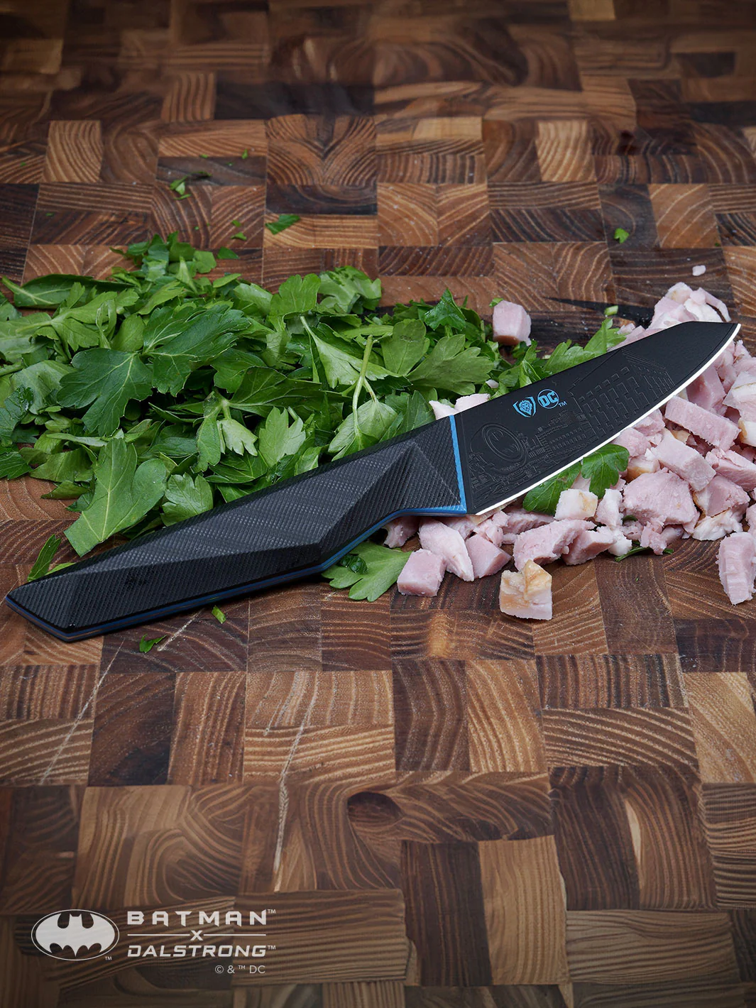 2 Piece Set | 8" Chef's Knife & 3.75" Paring Knife | BATMAN™ Edition | Shadow Black | Dalstrong © - Image 12