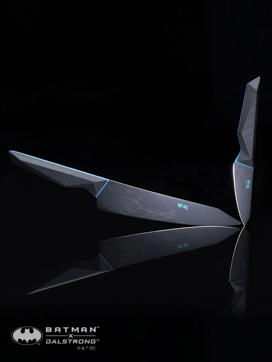 2 Piece Set | 8" Chef's Knife & 3.75" Paring Knife | BATMAN™ Edition | Shadow Black | Dalstrong © - Image 8
