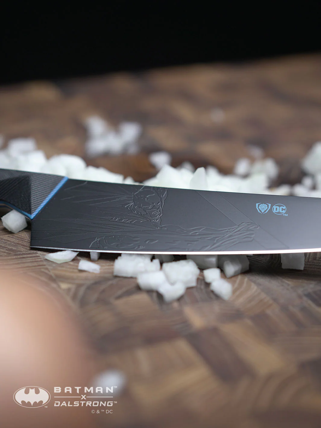 2 Piece Set | 8" Chef's Knife & 3.75" Paring Knife | BATMAN™ Edition | Shadow Black | Dalstrong © - Image 9