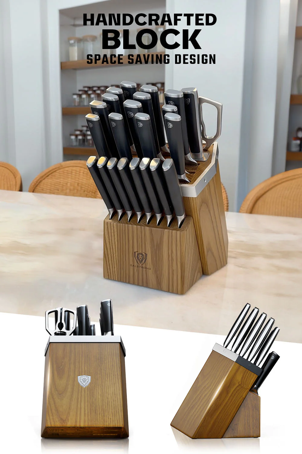 24-Piece Knife Block Set | Vanquish Series | NSF Certified | Dalstrong © - Image 7