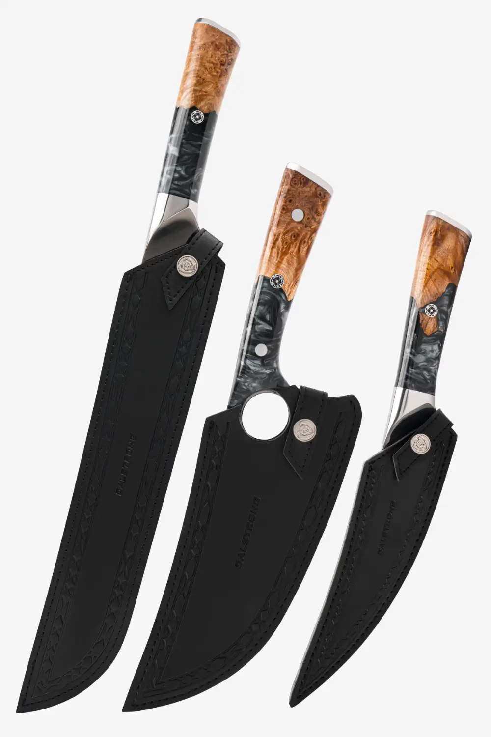 3 Piece Set | Slicing, Fillet & Venator Knife | Valhalla Series | Ravenstone Edition | Dalstrong © - Image 7