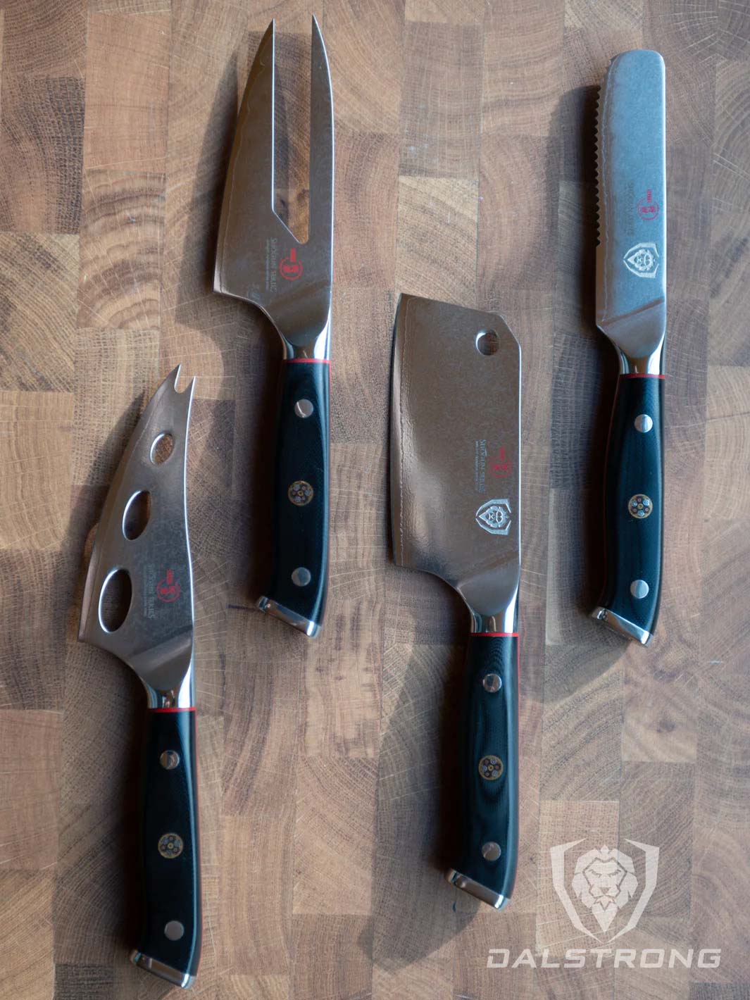 4-Piece Cheese Knife Set | Shogun Series ELITE | Dalstrong © - Image 8