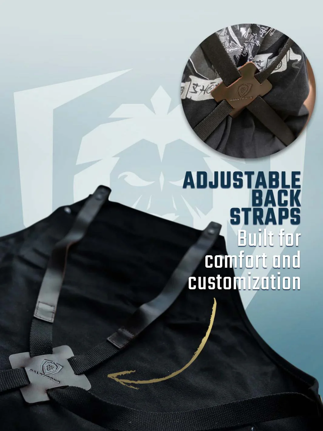 BBQ Apron | Heavy-Duty Waxed Canvas | Professional Chef's Kitchen Apron | Dalstrong © - Image 5