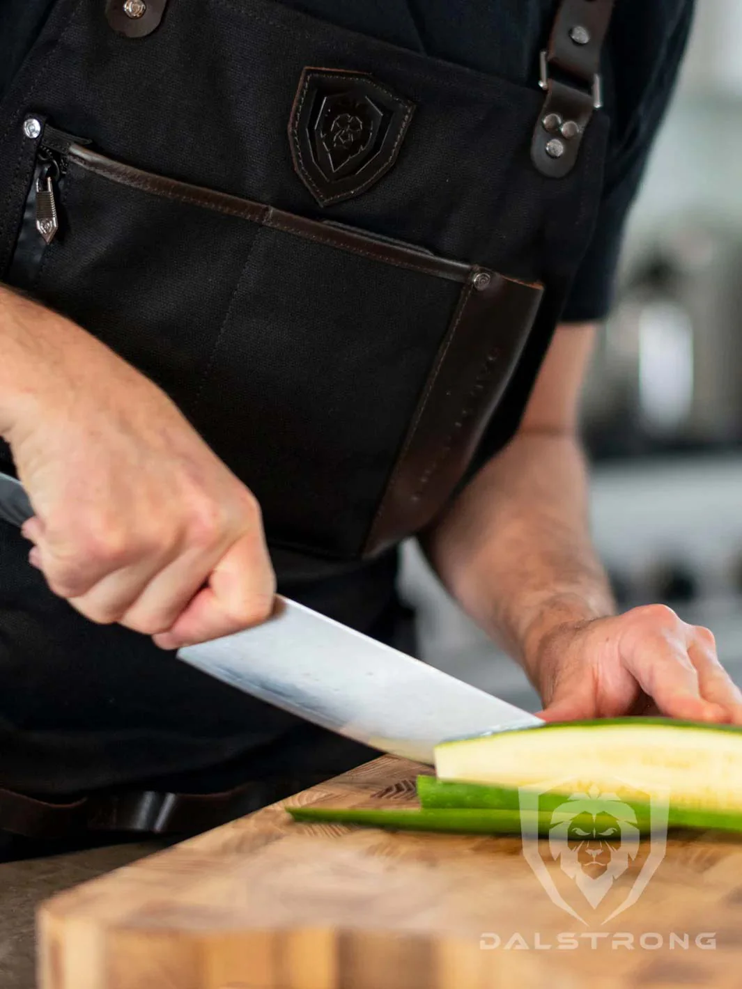BBQ Apron | Heavy-Duty Waxed Canvas | Professional Chef's Kitchen Apron | Dalstrong © - Image 8