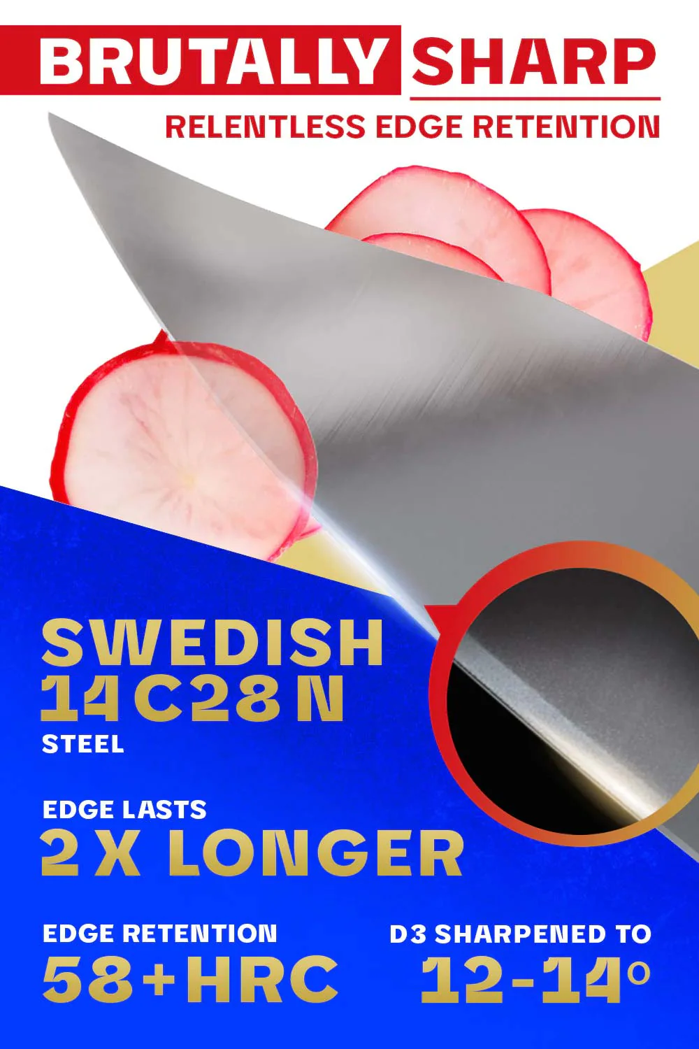Chef Knife 8" | Centurion Series | Dalstrong © - Image 2