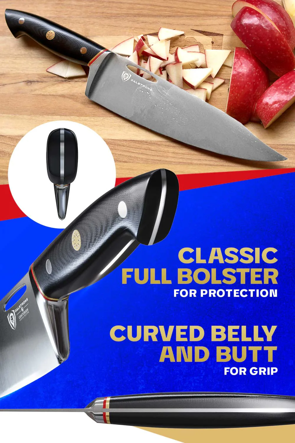 Chef Knife 8" | Centurion Series | Dalstrong © - Image 5
