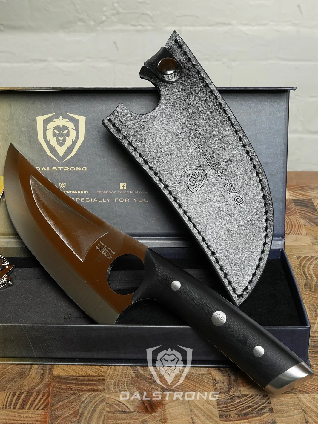 Chef & Utility Knife 7" | The Venator | Gladiator Series R | NSF Certified | Dalstrong © - Image 8
