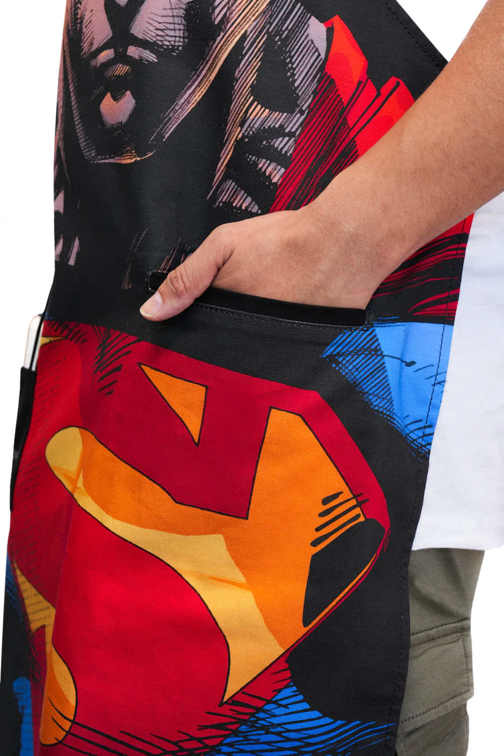 Chef's Apron | Superman™ Edition | Heat Vision | 100% Breathable Cotton | Dalstrong © - Image 4