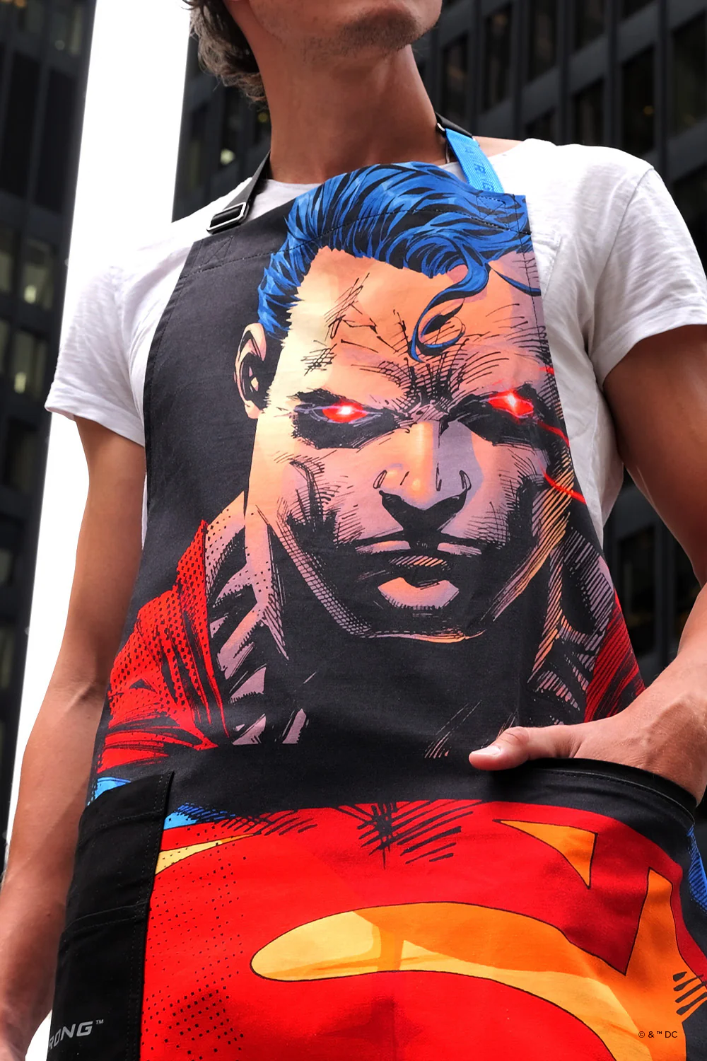 Chef's Apron | Superman™ Edition | Heat Vision | 100% Breathable Cotton | Dalstrong © - Image 8