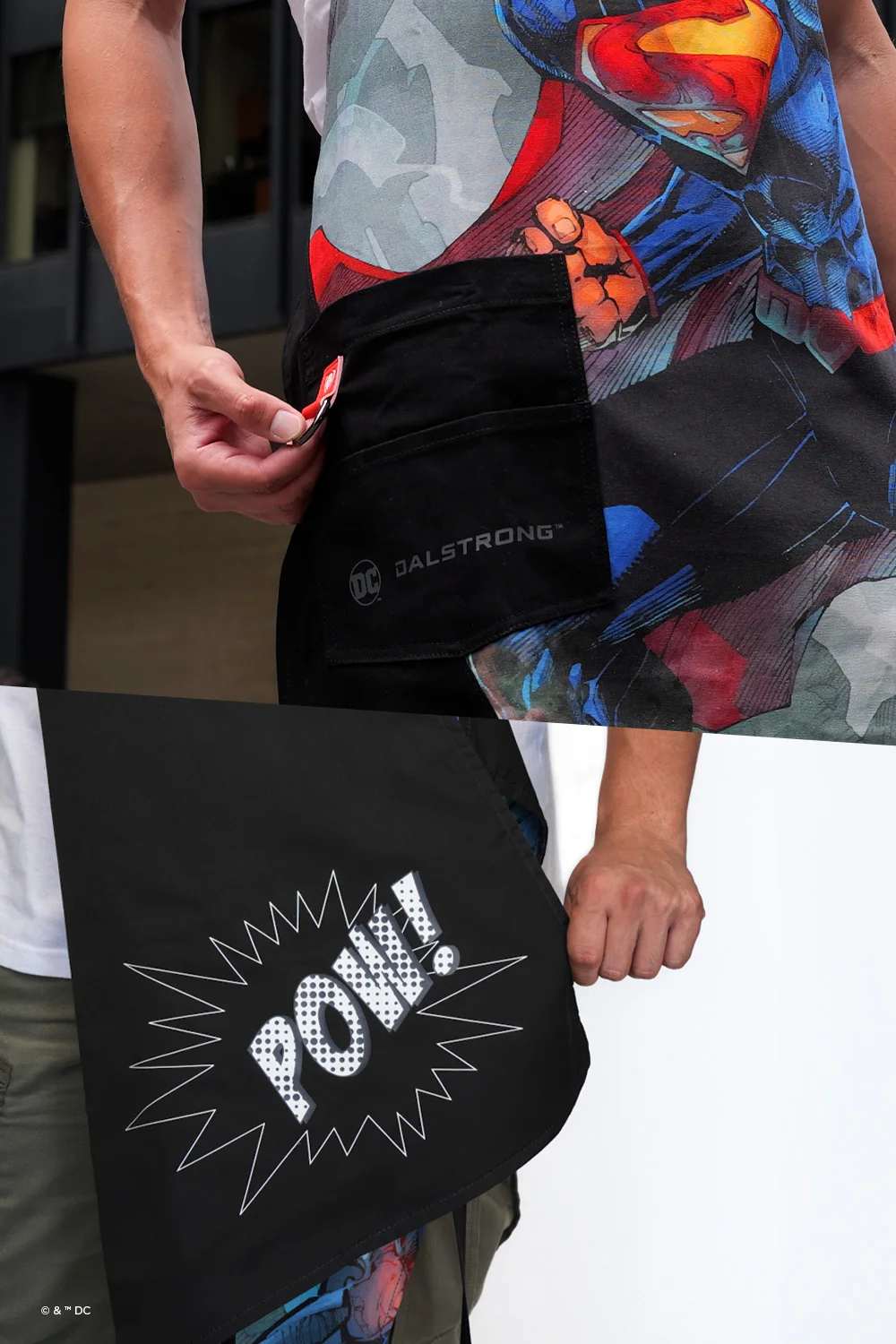 Chef's Apron | Superman™ Edition | Man of Steel | 100% Breathable Cotton | Dalstrong © - Image 10