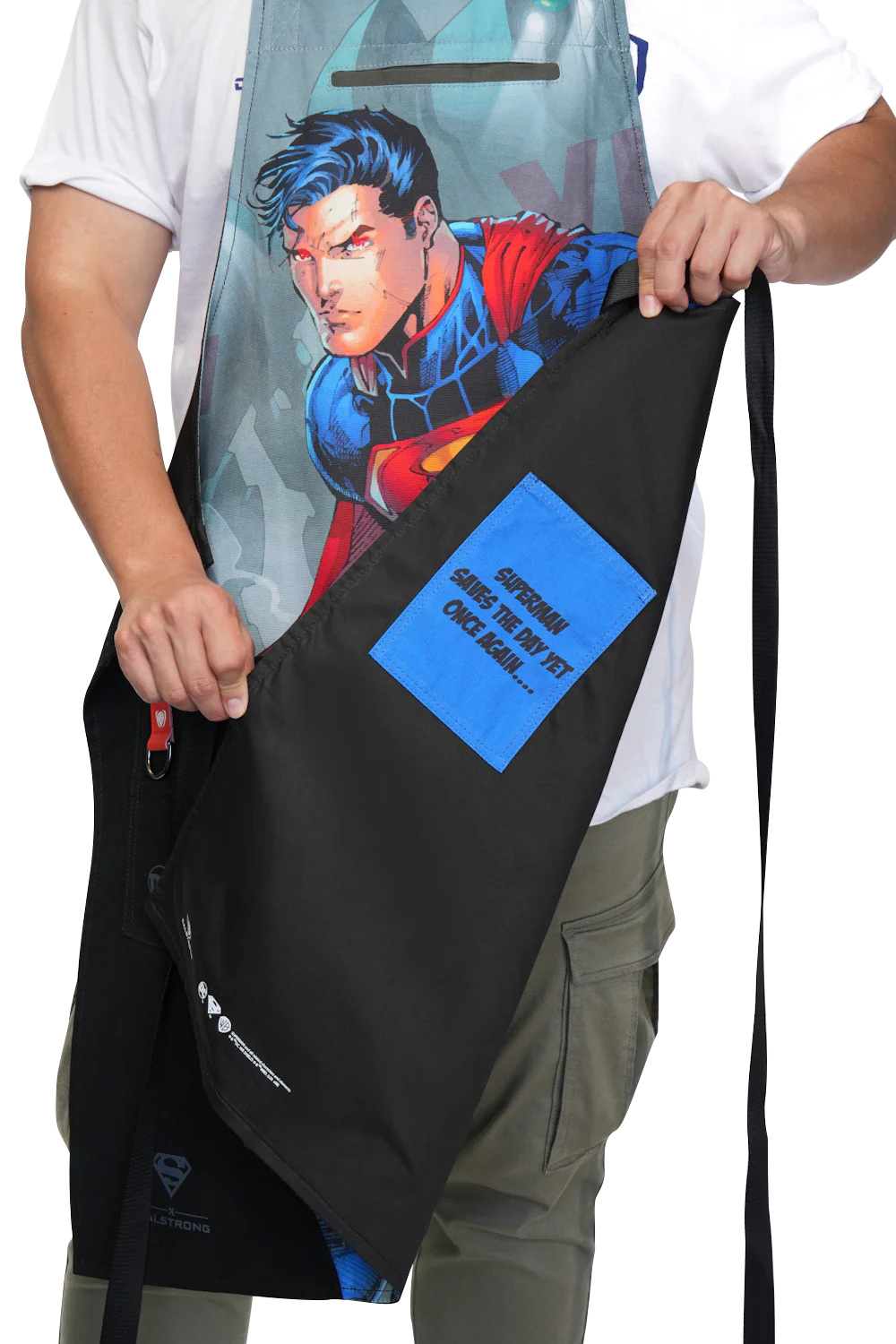 Chef's Apron | Superman™ Edition | Man of Steel | 100% Breathable Cotton | Dalstrong © - Image 5