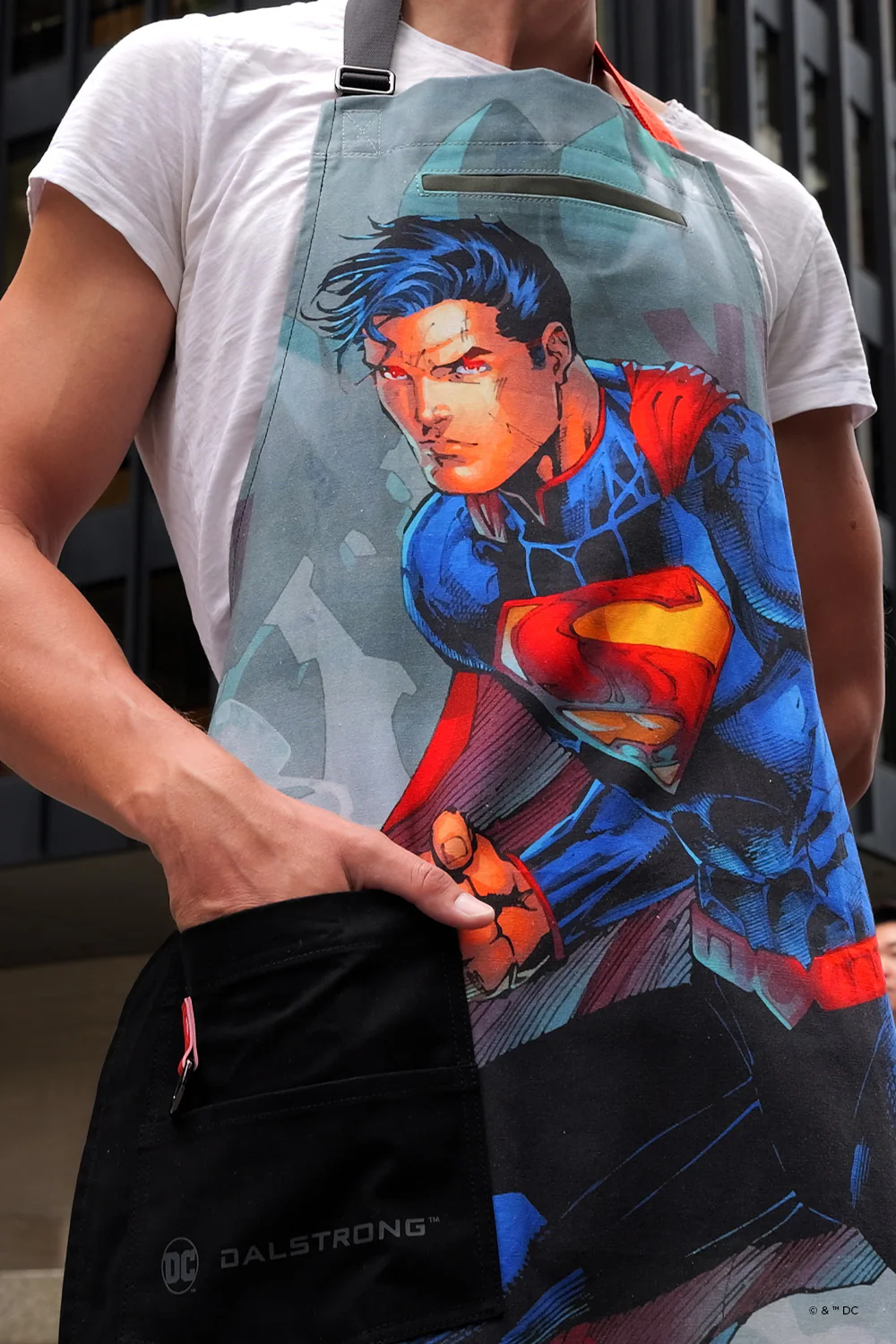 Chef's Apron | Superman™ Edition | Man of Steel | 100% Breathable Cotton | Dalstrong © - Image 9