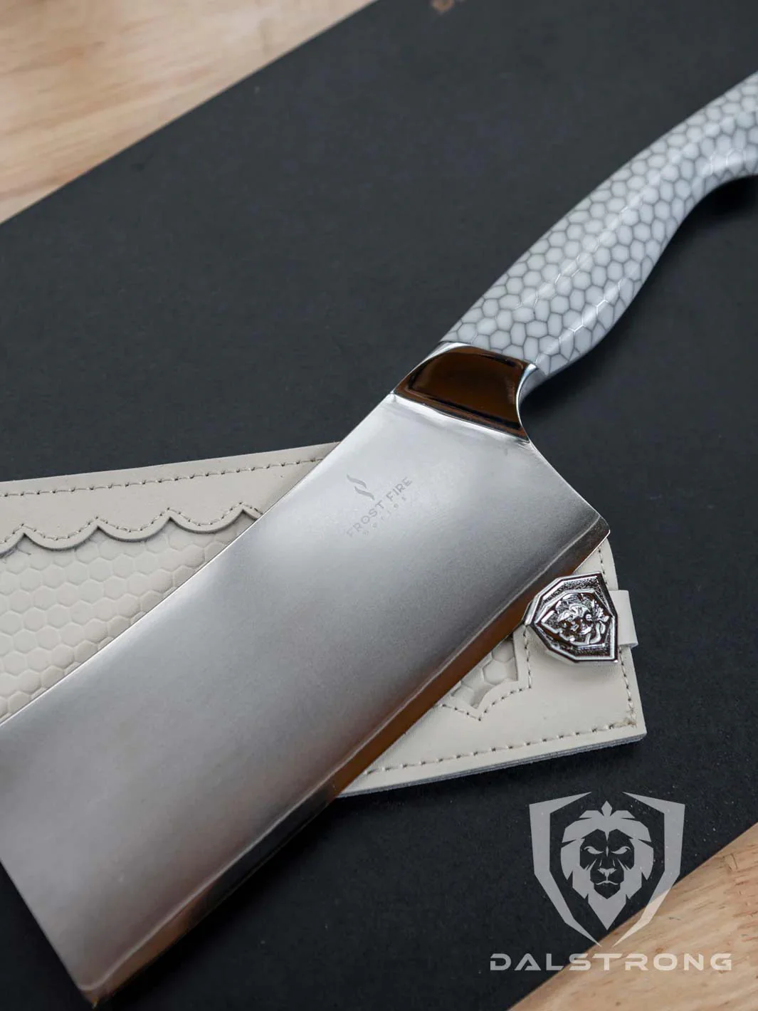 Cleaver Knife 7" |  Frost Fire Series | NSF Certified | Dalstrong © - Image 7