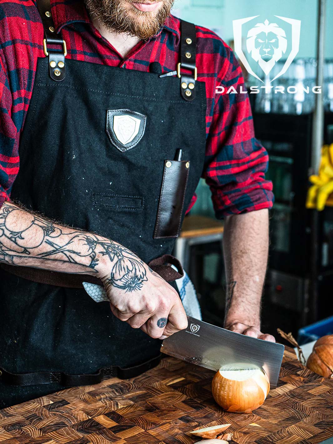 Cleaver Knife 7" |  Frost Fire Series | NSF Certified | Dalstrong © - Image 9