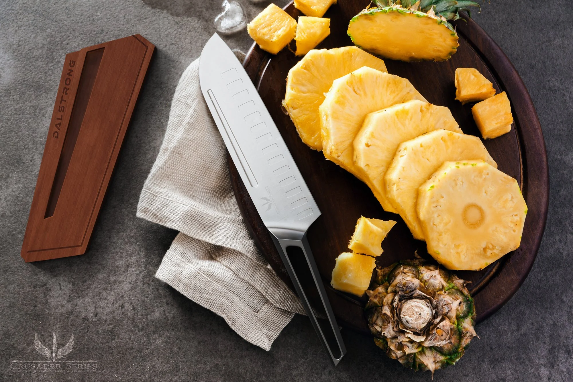Santoku Knife 7" | Crusader Series | NSF Certified | Dalstrong © - Image 8