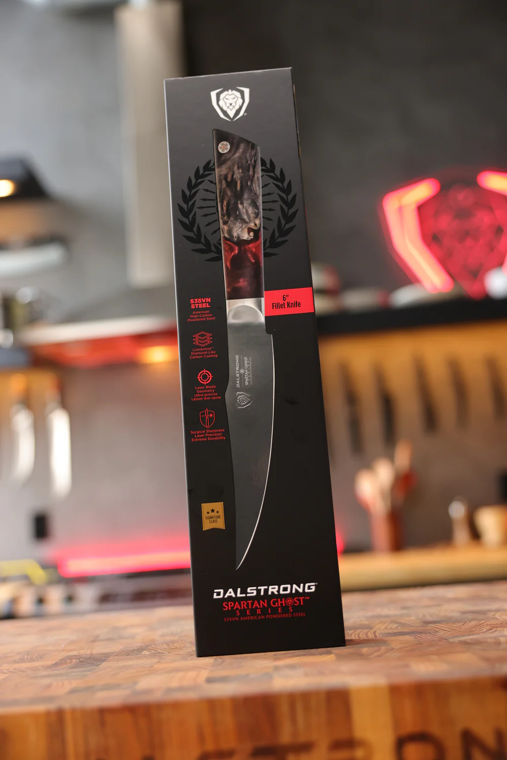 Curved Fillet Knife 6.5" | Spartan Ghost Series | Dalstrong © - Image 14