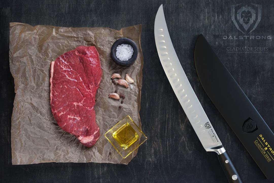 Butcher's Breaking Cimiter Knife 10" | Gladiator Series | NSF Certified | Dalstrong © - Image 10