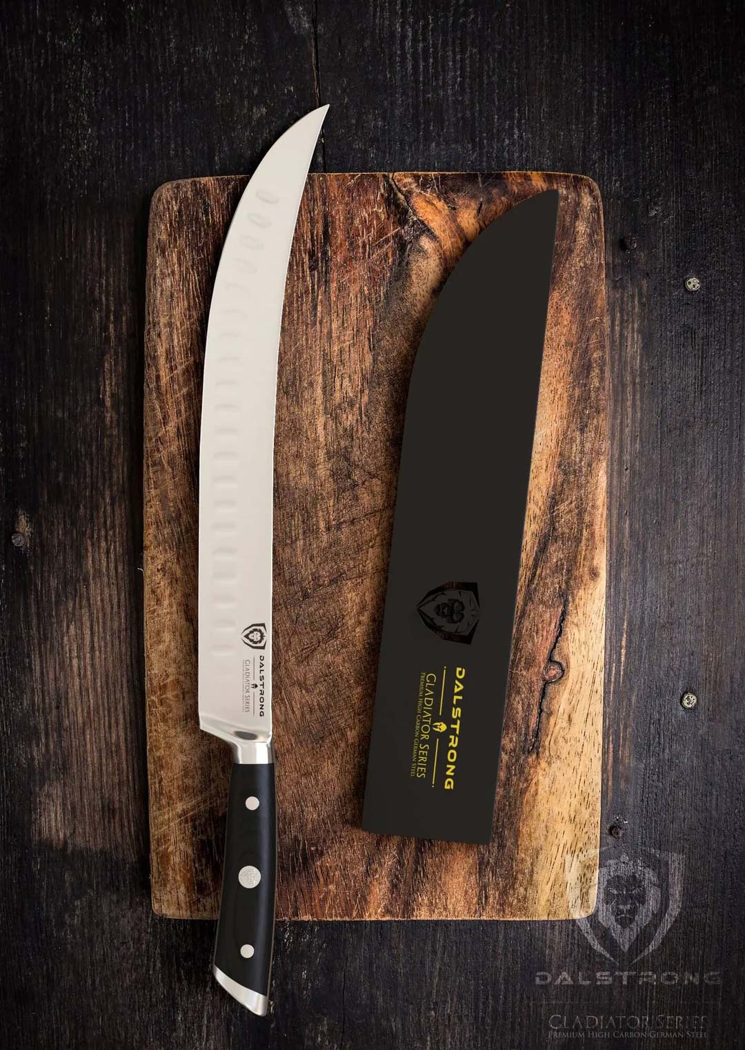Butcher's Breaking Cimiter Knife 10" | Gladiator Series | NSF Certified | Dalstrong © - Image 11