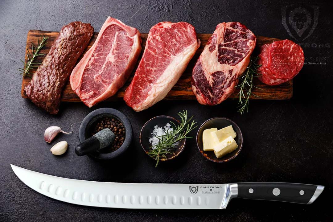 Butcher's Breaking Cimiter Knife 10" | Gladiator Series | NSF Certified | Dalstrong © - Image 8