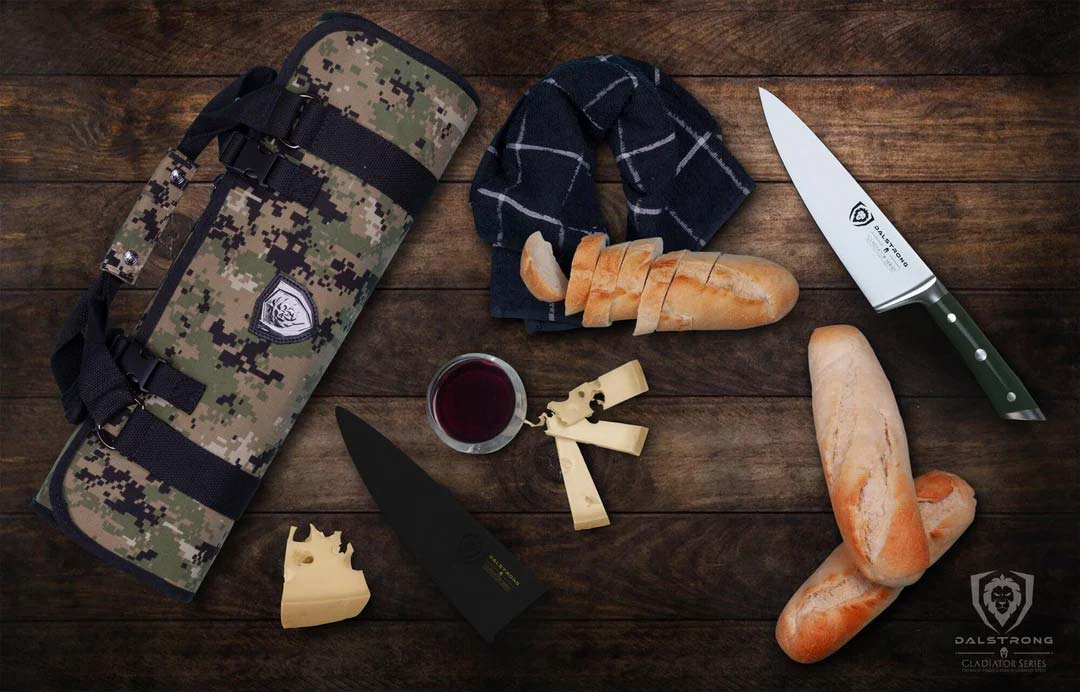 Chef's Knife 8" | Army Green Handle | Gladiator Series | NSF Certified | Dalstrong © - Image 9