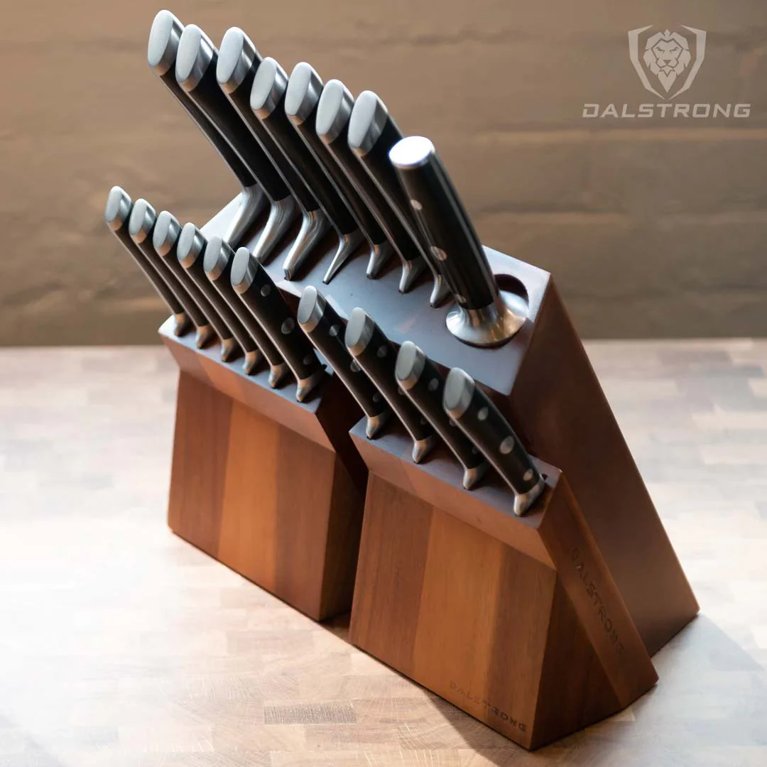 18 Piece Colossal Knife Set with Block | Gladiator Series | Knives NSF Certified | Dalstrong © - Image 10