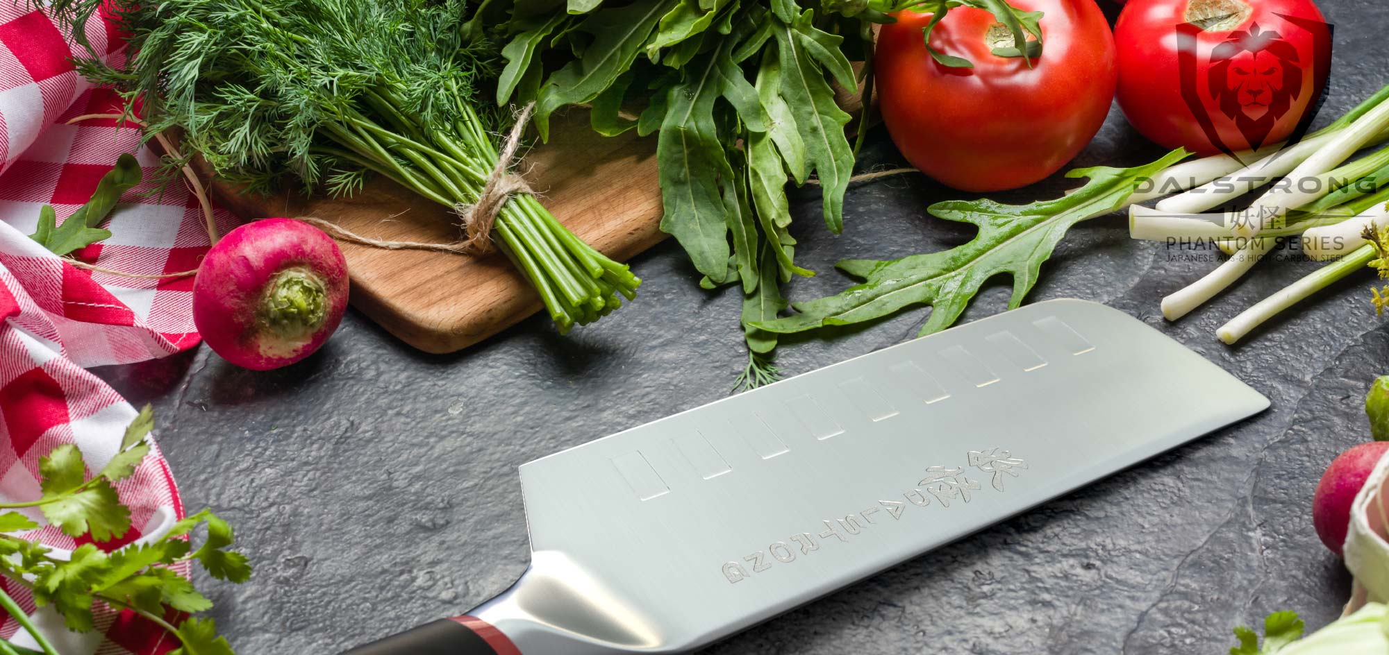 Nakiri Vegetable Knife 6" | Phantom Series | Dalstrong © - Image 11