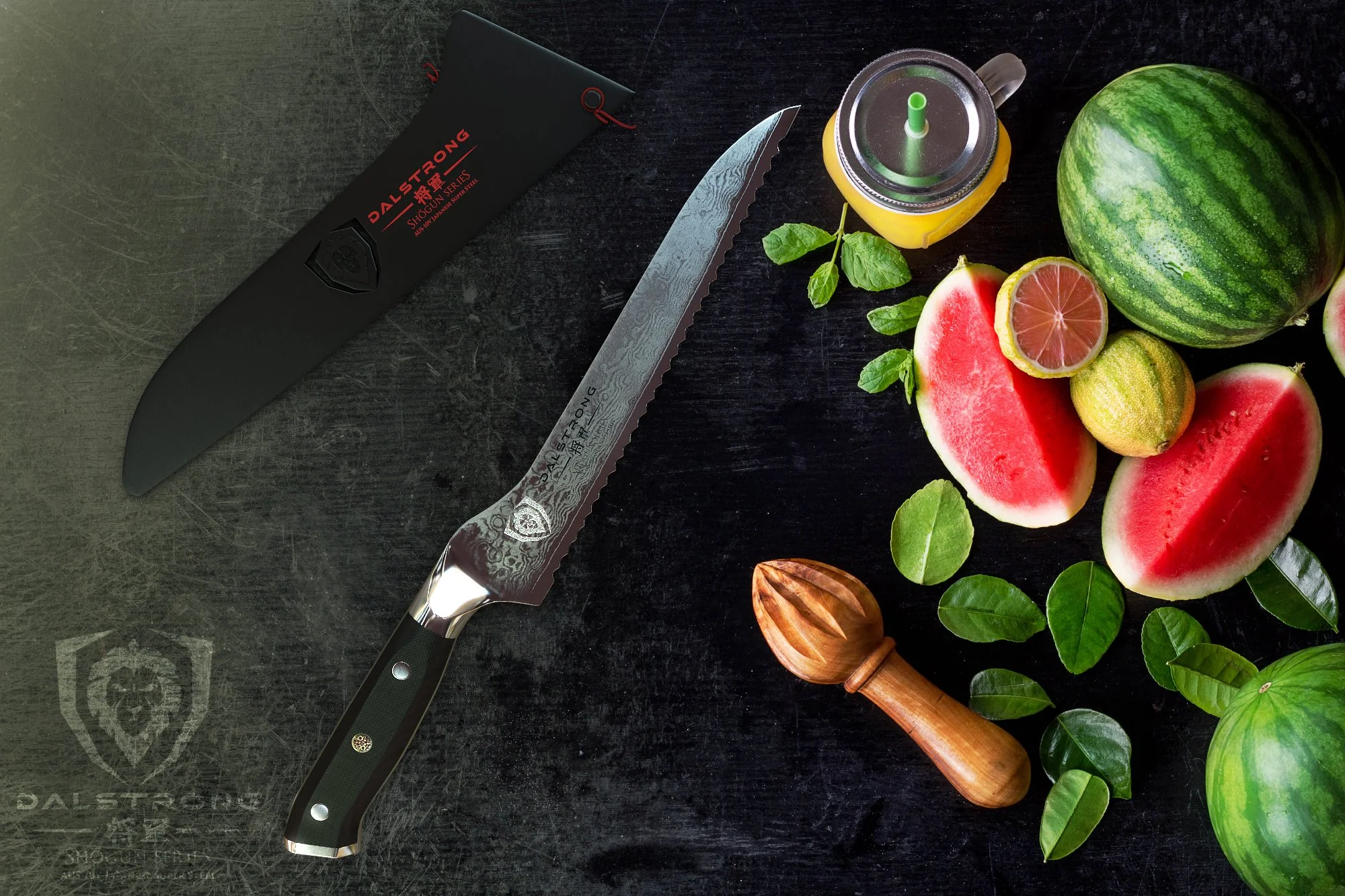 Serrated Offset Knife 8" | Shogun Series ELITE | Dalstrong © - Image 12