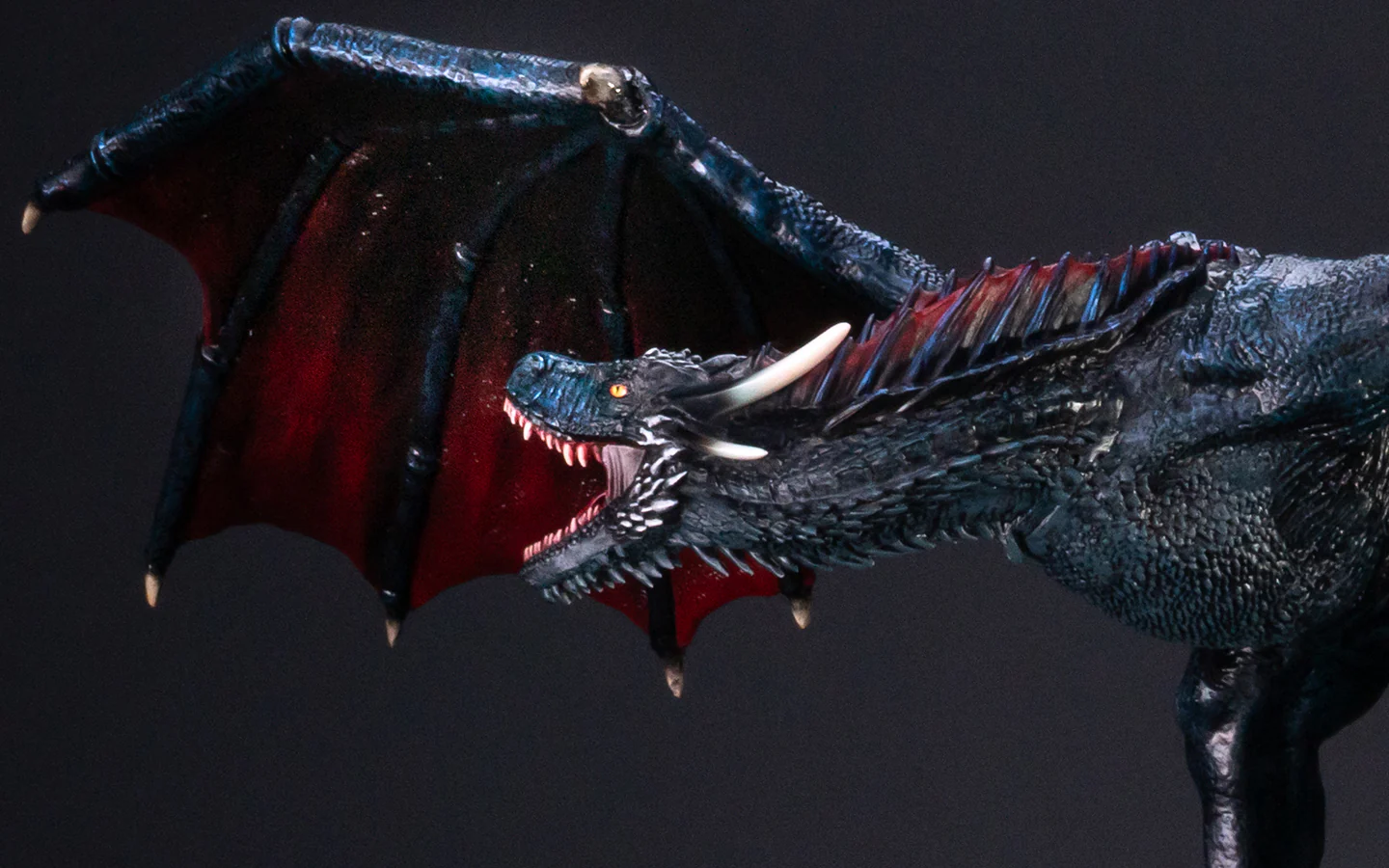 Game of Thrones™ x StudioForge™ | Drogon's Fury™ | 8.5” Collector’s Chef Knife & Sculpted Display Stand - Image 7