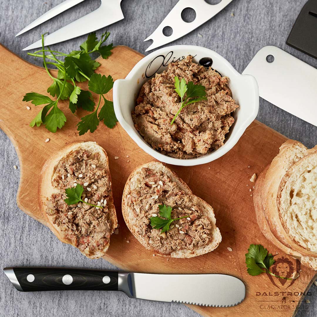 4-Piece Charcuterie & Cheese Knife Set | Gladiator Series | NSF Certified | Dalstrong © - Image 10