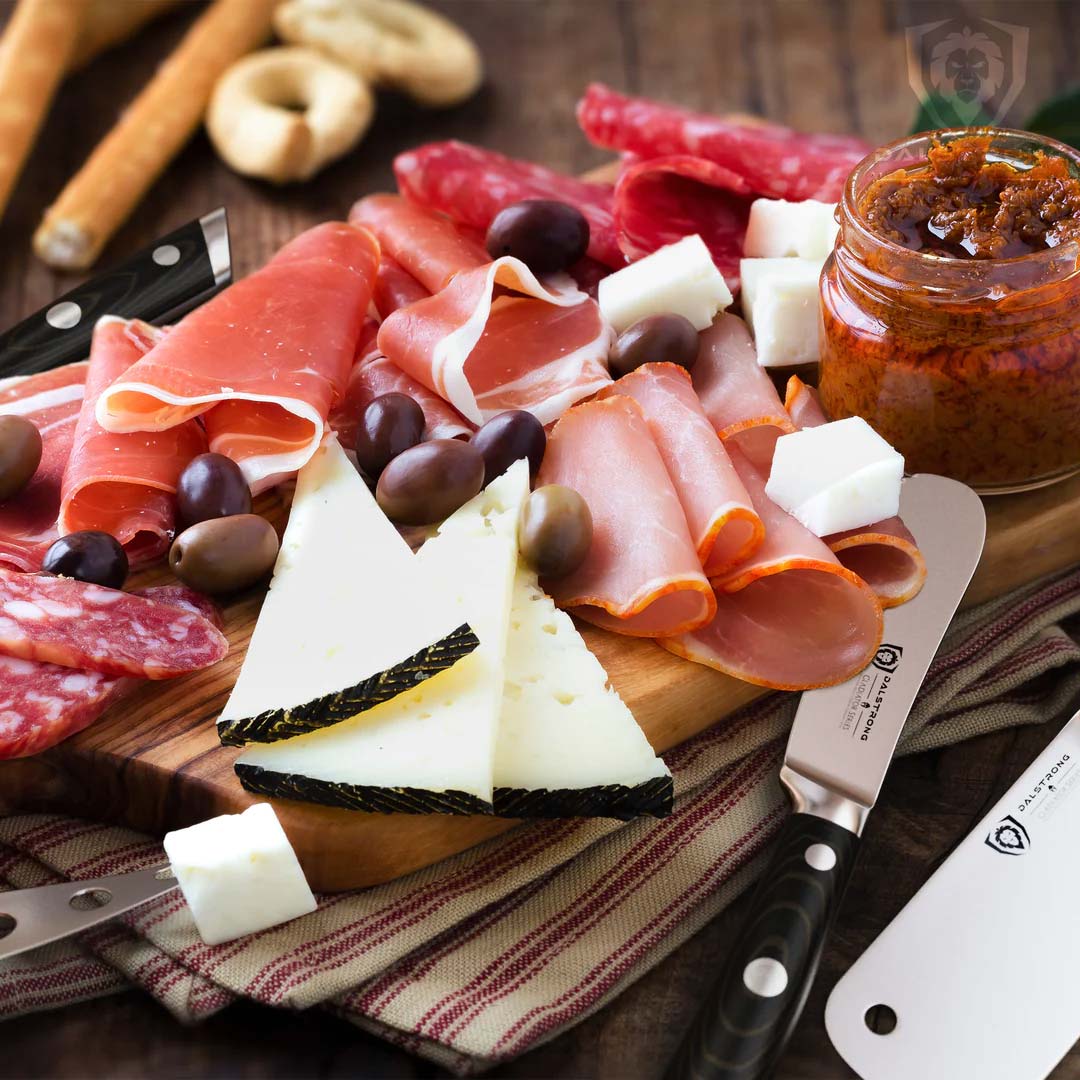 4-Piece Charcuterie & Cheese Knife Set | Gladiator Series | NSF Certified | Dalstrong © - Image 11
