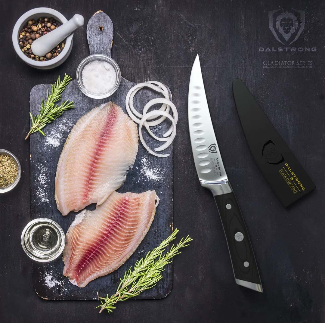 Curved Fillet Knife 6" | Gladiator Series | NSF Certified | Dalstrong © - Image 10
