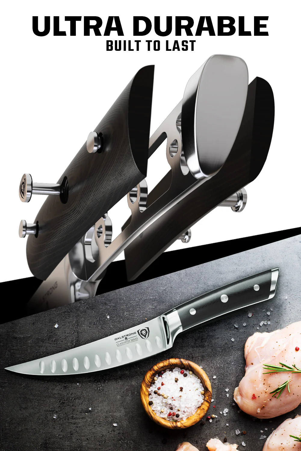 Curved Fillet Knife 6" | Gladiator Series | NSF Certified | Dalstrong © - Image 4