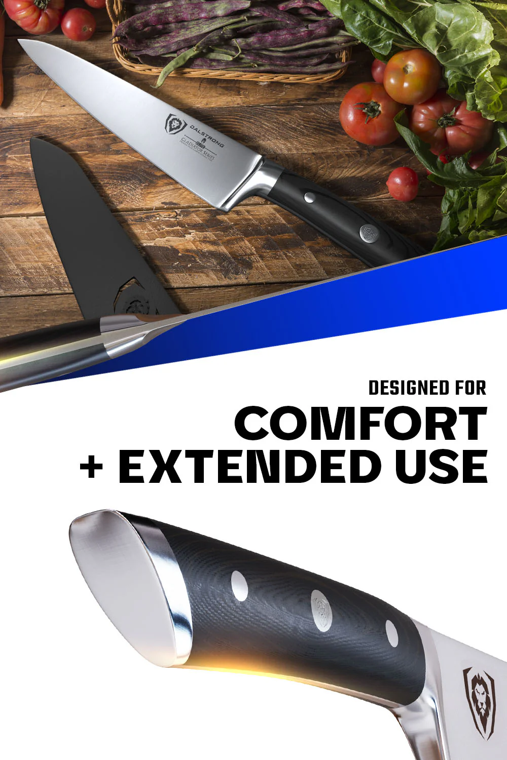 Chef's Knife 7" | Gladiator Series Elite | NSF Certified | Dalstrong © - Image 5