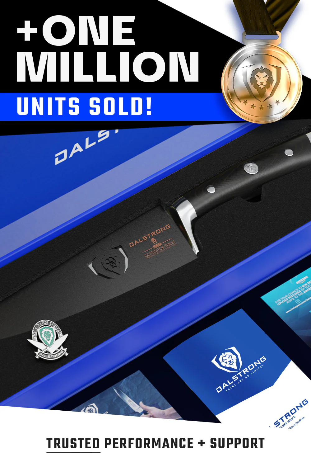 Chef's Knife 7" | Gladiator Series Elite | NSF Certified | Dalstrong © - Image 7