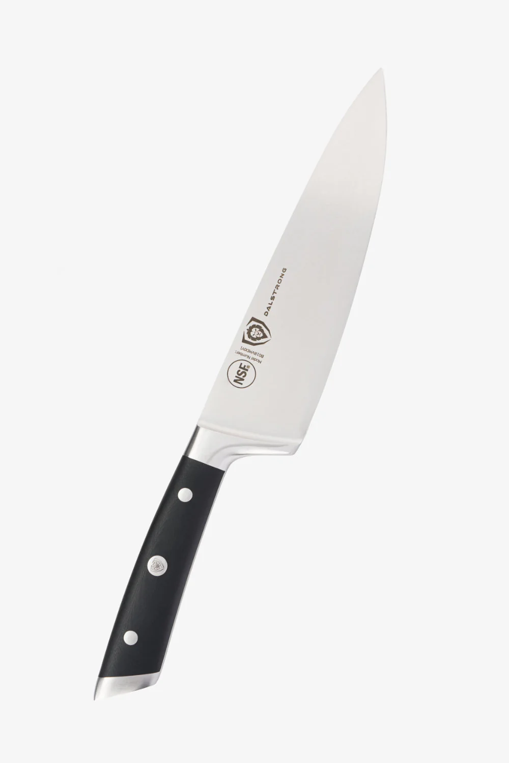 Gladiator Series Essentials | 8" Chef's Knife + 3.5" Paring Knife + 10" Serrated Bread Knife + Lionswood Teak Cutting Board - Image 3