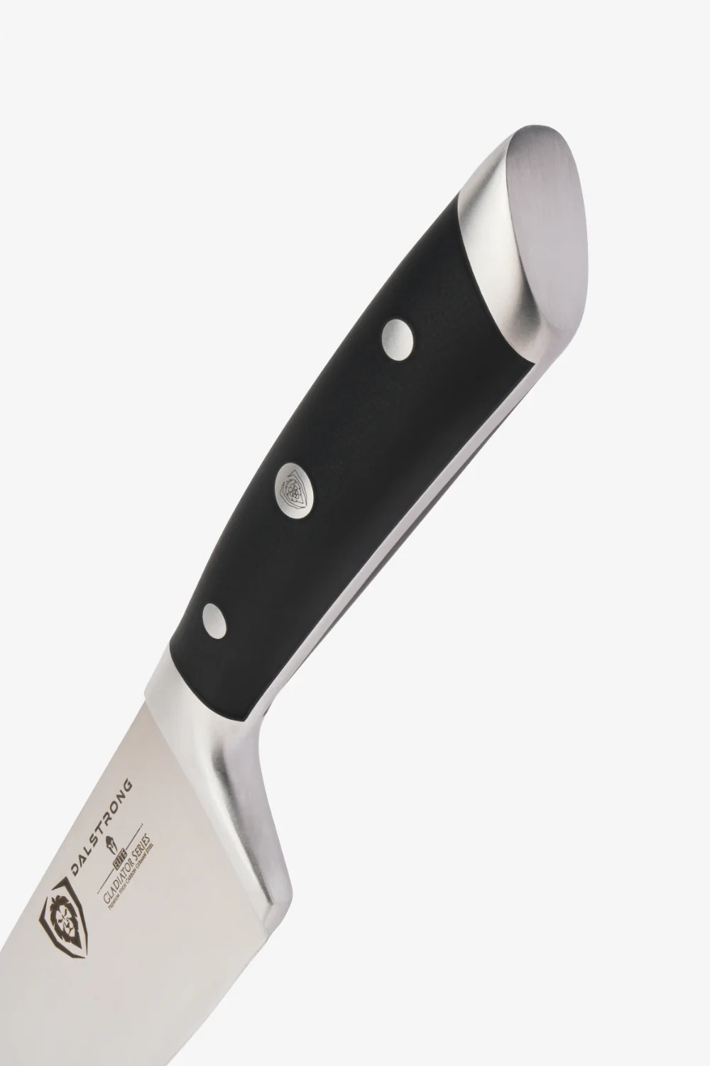 Gladiator Series Essentials | 8" Chef's Knife + 3.5" Paring Knife + 10" Serrated Bread Knife + Lionswood Teak Cutting Board - Image 4