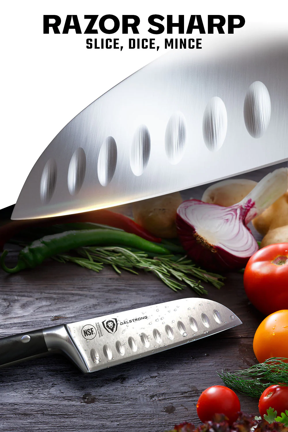Santoku Knife 5" | Gladiator Series | Dalstrong © - Image 3