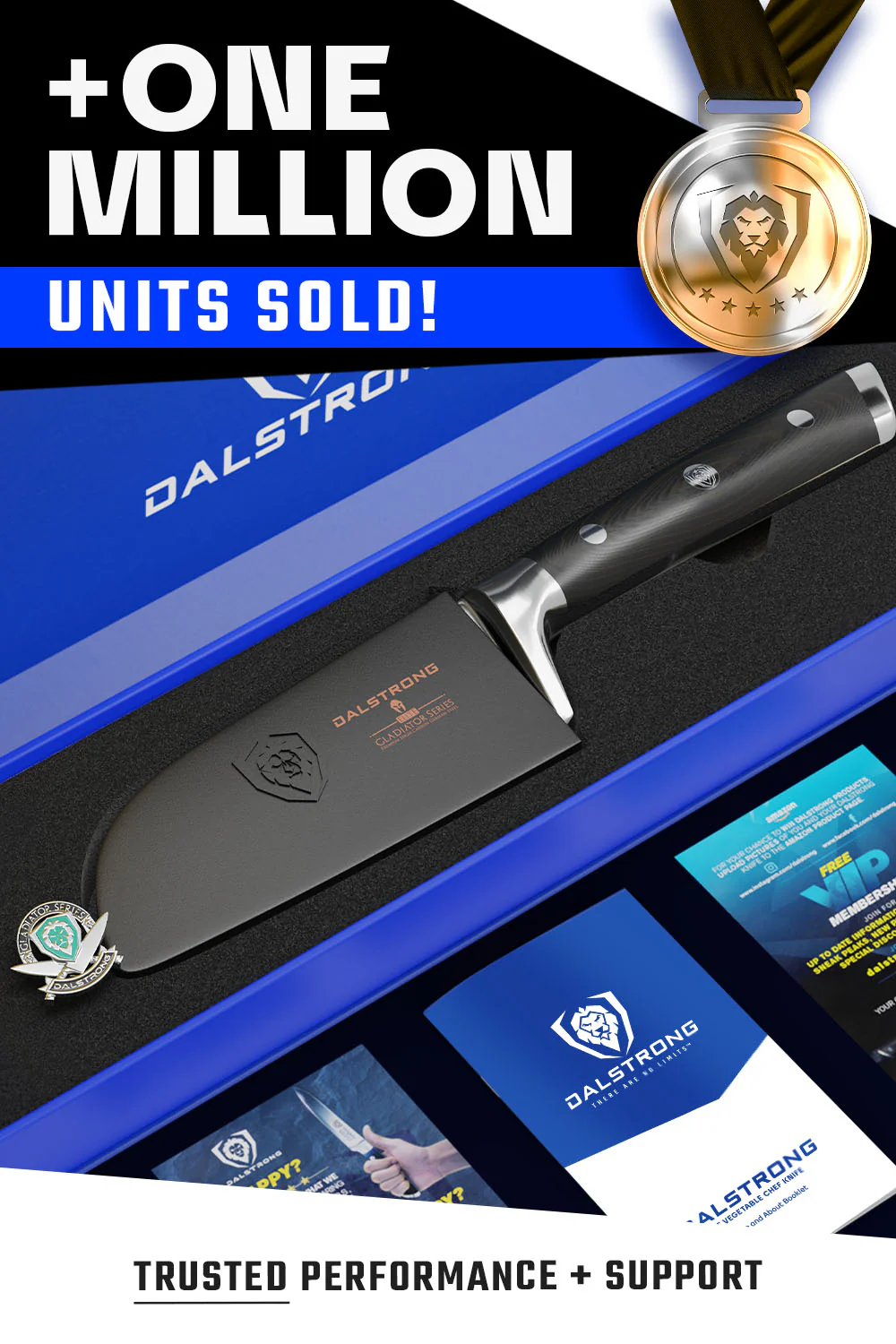 Santoku Knife 5" | Gladiator Series | Dalstrong © - Image 7