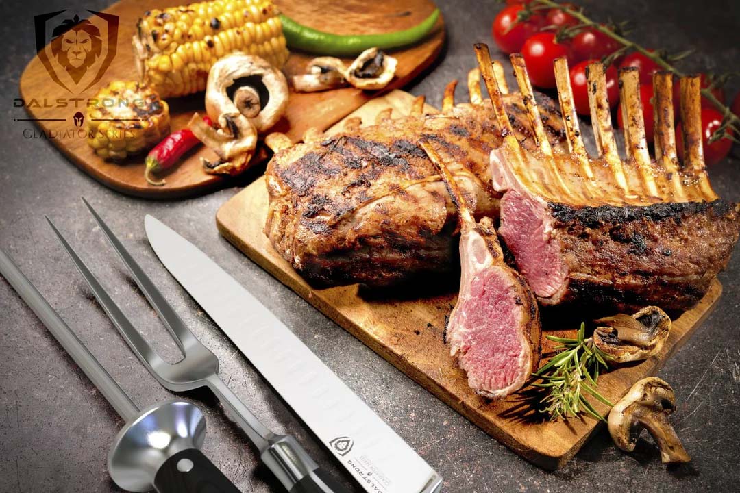 Carving Knife & Fork Set 9" | Gladiator Series | NSF Certified | Dalstrong © - Image 7