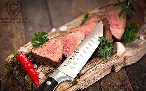 4-Piece Straight-Edge Steak Knife Set | Gladiator Series | NSF Certified | Dalstrong © - Image 9