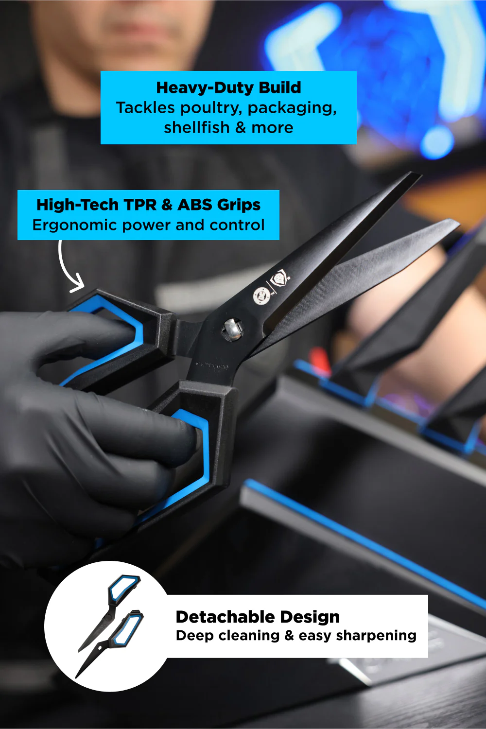 Kitchen Scissors | BATMAN™ Edition | Dalstrong © - Image 6