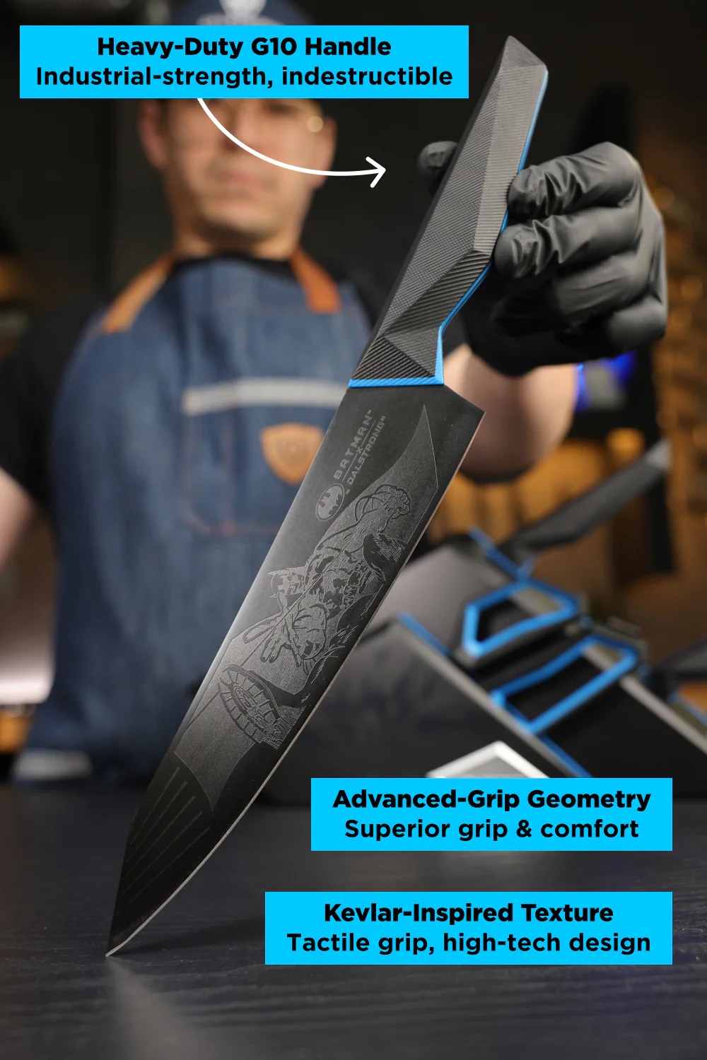 Knife Block Set 4-Piece | BATMAN™ Edition | Dalstrong © - Image 6