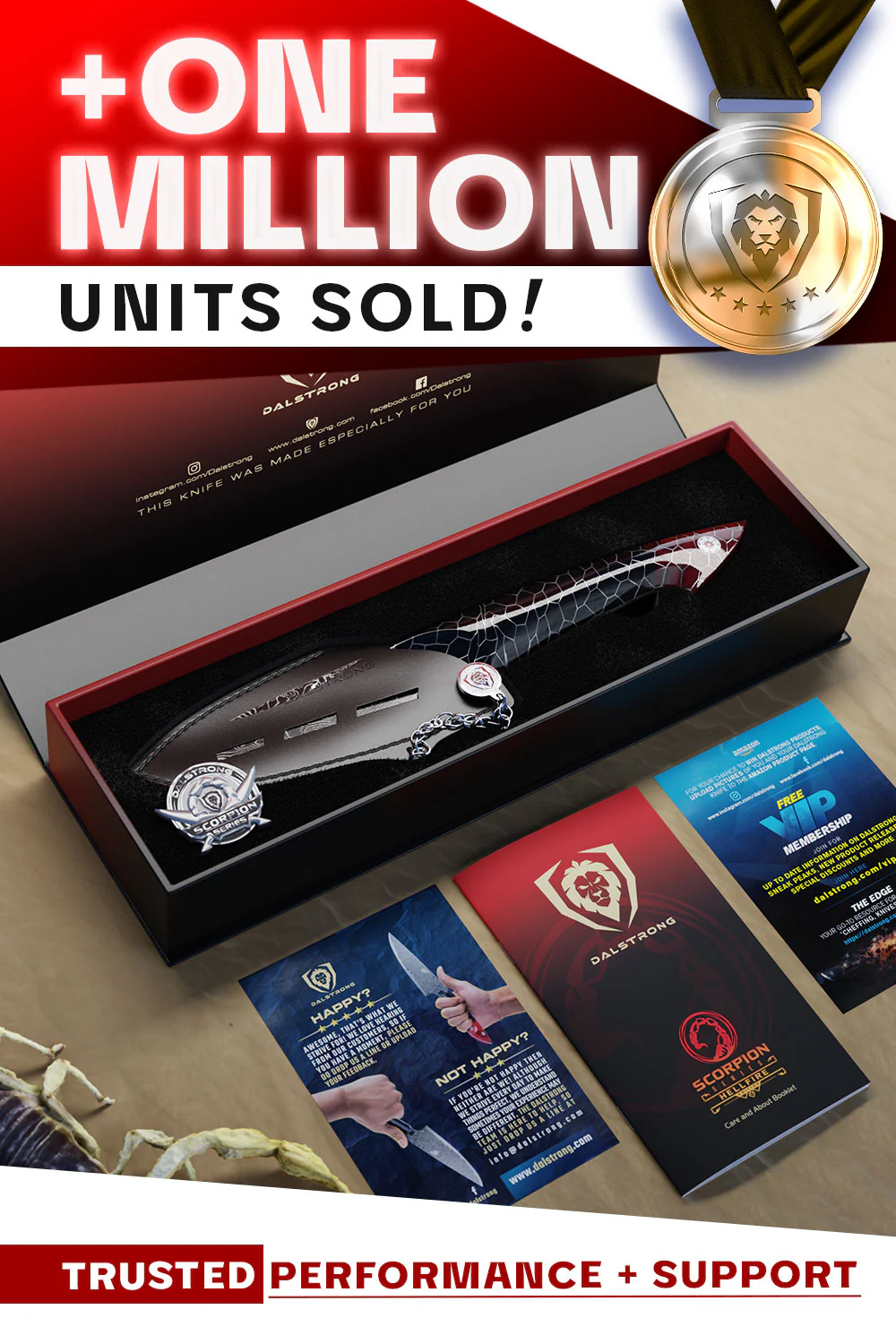 Paring Knife 4" | Scorpion Series | Dalstrong © - Image 6