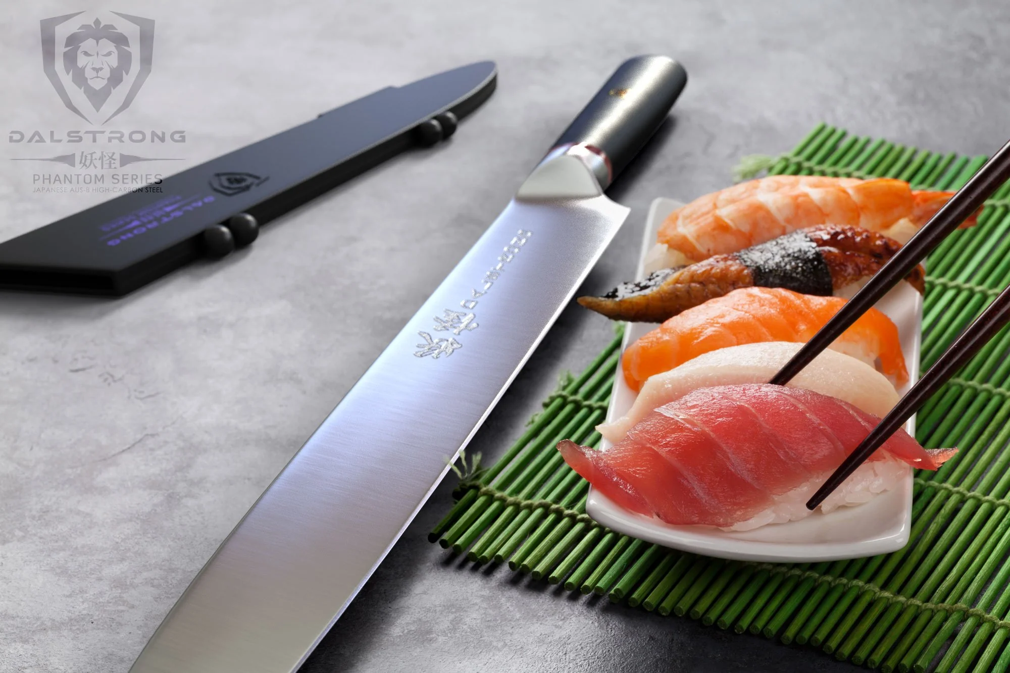 Yanagiba Slicer 9.5" | Single Bevel | Phantom Series | Dalstrong © - Image 11