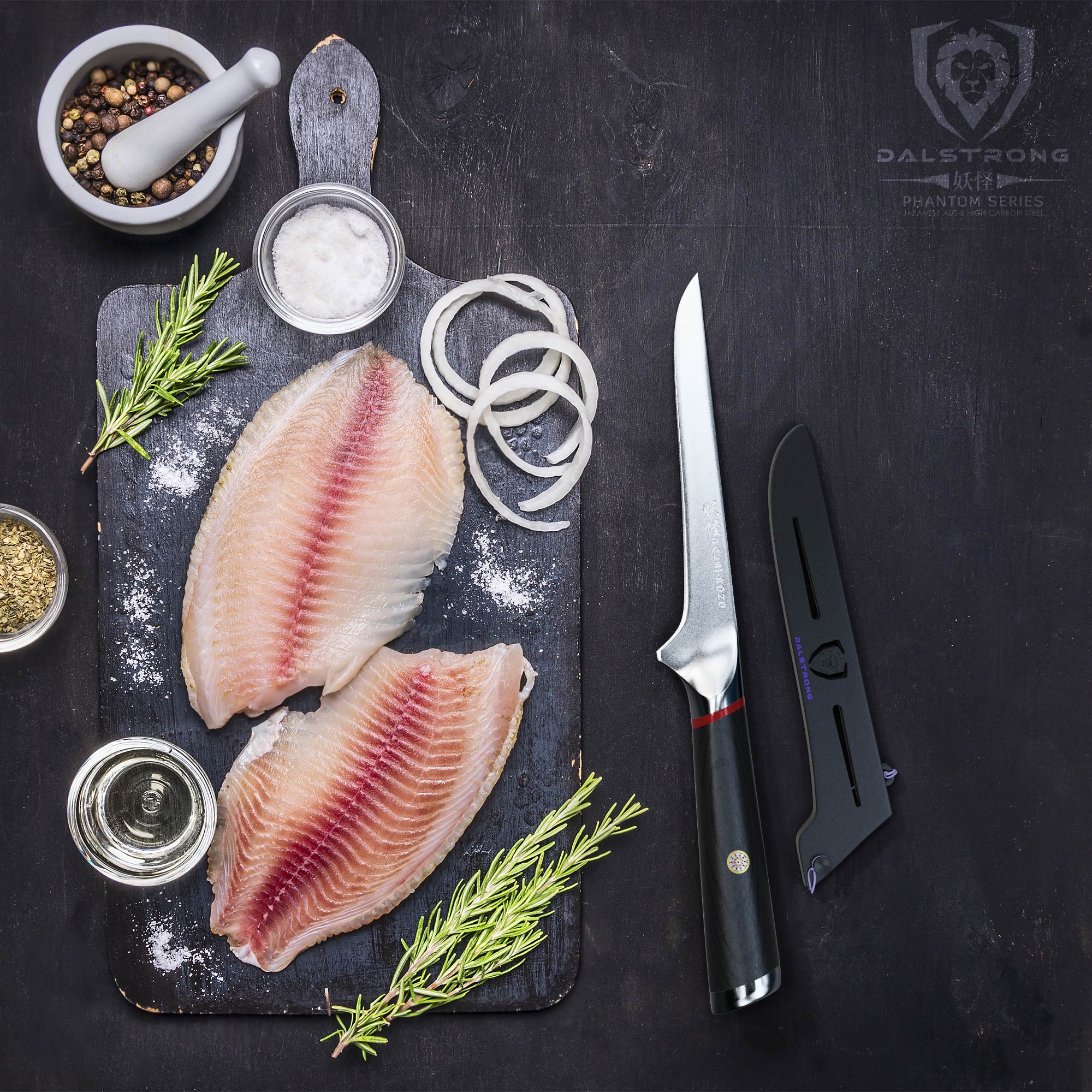 Straight-Edged Boning Knife 6" | Phantom Series | Dalstrong © - Image 8