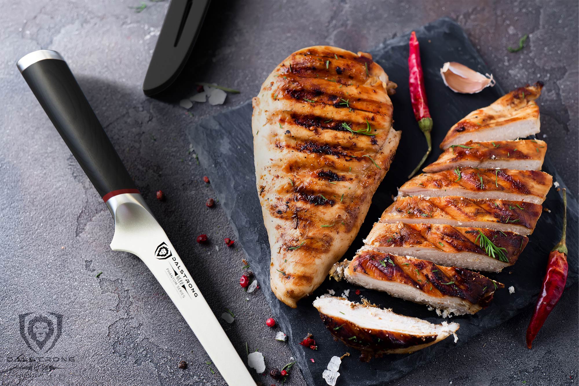 Straight-Edged Boning Knife 6" | Phantom Series | Dalstrong © - Image 9